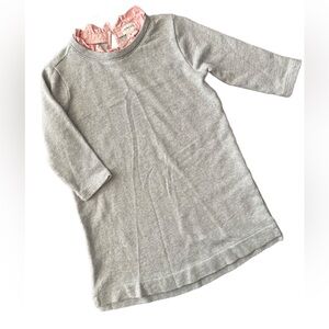 Crewcuts Sweatshirt Dress with Ruffle Collar 6Y